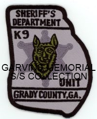 GEORGIA,A,GRADY COUNTY SHERIFF K-9 SUBDUED 1